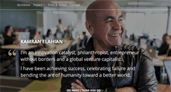 Desktop Screenshot of kamranelahian.com